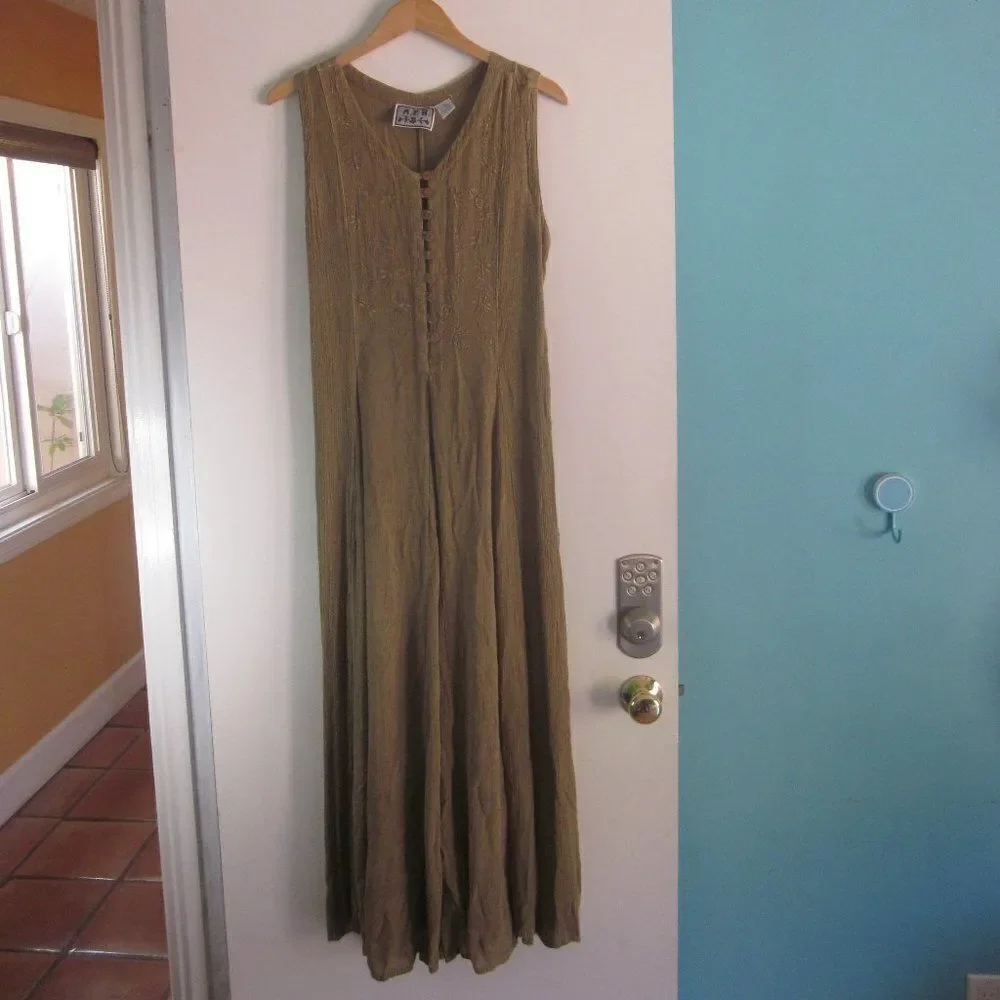 Vintage 1980's Maxi Boho Festival Dress from  M.P.H. Womens Size S  36" Bust - Picture 8 of 12